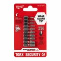 Milwaukee Tool 10-Pc Shockwave Impact Torx Security Insert Bit Set ML48-32-4618